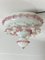 Lámpara de techo de cristal de Murano, Italia, años 70, Imagen 1