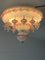 Lampada da soffitto in vetro di Murano, Italia, anni '70, Immagine 3