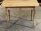 French Bleached Oak Centre Table, 1890s 2