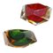 Italian Murano Glass Ashtrays or Bowls, Set of 2 1