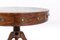 19th Century English Regency Mahogany Drum Table, Image 3