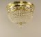 Ceiling Light in Brass with Glass Beads from Bakalowits & Söhne, 1950s, Image 2