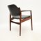 Danish Leather Armchair by Arne Vodder for Sibast, 1960s, Image 4