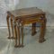 Tables Basses Gigognes, 1930s, Set de 3 1