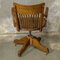 Edwardian Oak Swivel Chair, 1890s, Image 5