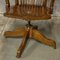 Edwardian Oak Swivel Chair, 1890s 9