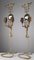 Vintage Wall Lights with Mirror, Set of 2, Image 1