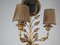 Vintage Wall Lights with Mirror, Set of 2, Image 6