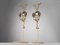 Vintage Wall Lights with Mirror, Set of 2, Image 2