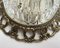 Vintage Flush Mount in Brass and Embossed Glass from Massive Lighting, Belgium, Image 5