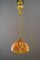 Lámpara colgante ajustable Art Déco, Viena, años 20, Imagen 2
