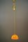 Lámpara colgante ajustable Art Déco, Viena, años 20, Imagen 7