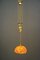 Lámpara colgante ajustable Art Déco, Viena, años 20, Imagen 10