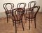 Chaises de Salle à Manger en Hêtre Arrondi style Thonet, Set de 5 11