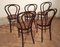 Dining Chairs in Curved Beech in the style of Thonet, Set of 5 11