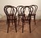 Dining Chairs in Curved Beech in the style of Thonet, Set of 5 16