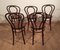 Dining Chairs in Curved Beech in the style of Thonet, Set of 5 13