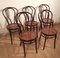 Dining Chairs in Curved Beech in the style of Thonet, Set of 5 19