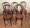 Dining Chairs in Curved Beech in the style of Thonet, Set of 5 1