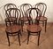 Dining Chairs in Curved Beech in the style of Thonet, Set of 5, Image 1