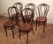 Dining Chairs in Curved Beech in the style of Thonet, Set of 5, Image 8