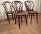 Dining Chairs in Curved Beech in the style of Thonet, Set of 5 15