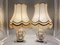 Lámparas de mesa estilo barroco de porcelana de Rudolf Kämmer, Thuringia, Alemania, años 50. Juego de 2, Imagen 3