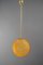 Hanging Lamp with Acrylic Glass Shade from Austrolux, Vienna, 1970s 3