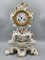 Antique Chimney Clock in Porcelain by Japy Frere, Paris, France, 1850s 1