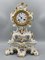 Reloj de chimenea antiguo de porcelana de Japy Frere, París, Francia, década de 1850, Imagen 1