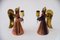 Candleholders in Angel Shape, Vienna, 1950s, Set of 2 3
