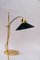 Art Deco Hight Adjustable Condor Table Lamp with Original Glass Shade, 1920s 1