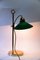 Lampada da tavolo Art Déco regolabile in altezza con paralume in vetro originale, anni '20, Immagine 11