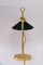 Art Deco Hight Adjustable Condor Table Lamp with Original Glass Shade, 1920s 2