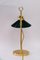 Art Deco Hight Adjustable Condor Table Lamp with Original Glass Shade, 1920s, Image 2