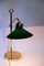 Lampada da tavolo Art Déco regolabile in altezza con paralume in vetro originale, anni '20, Immagine 7