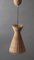 Diabolo Kiwi Boho Basket Hanging Lamp by J. T. Kalmar for Kalmar, 1950s 11