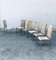 Italian Hollywood Regency Style Modernist Dining Chairs, 1970s, Set of 6, Image 31