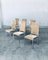Italienische Modernistische Esszimmerstühle im Hollywood Regency Stil, 1970er, 6 . Set 36