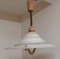 Lámpara de techo alemana vintage de pino, años 80, Imagen 6