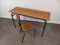 School Desk and Chair, 1950s, Set of 2 20