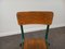 School Desk and Chair, 1950s, Set of 2, Image 15