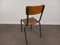 School Desk and Chair, 1950s, Set of 2, Image 17