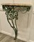 French Wrought Iron & Marble Console or Hall Table, 1890s 2