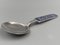 Mid-Century Collectors Spoon in Sterling Silver with Enamel Work by David Anderson, Norway, Image 2