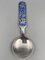 Mid-Century Collectors Spoon in Sterling Silver with Enamel Work by David Anderson, Norway, Image 1