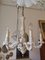 Vintage Chandelier with Six Lights in Porcelain, Italy, 1940s 2