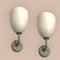 Opaline Glass Sconces from Zonca, 1980s, Set of 2, Image 8