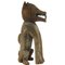 Escultura tribal de perro de madera, Congo, años 70, Imagen 1
