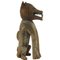 Tribal Wooden Dog Sculpture, Congo, 1970s 1